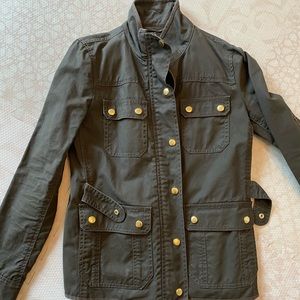 Jcrew wax jacket size XS